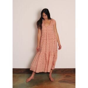 Matta NY Sabina Greece Dress in Rust